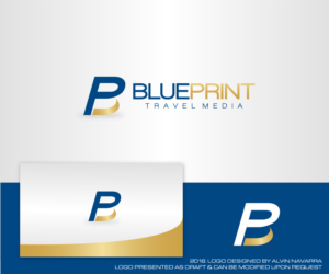 Logo Design by alvinnavarra for Blueprint Travel Media | Design #9779332