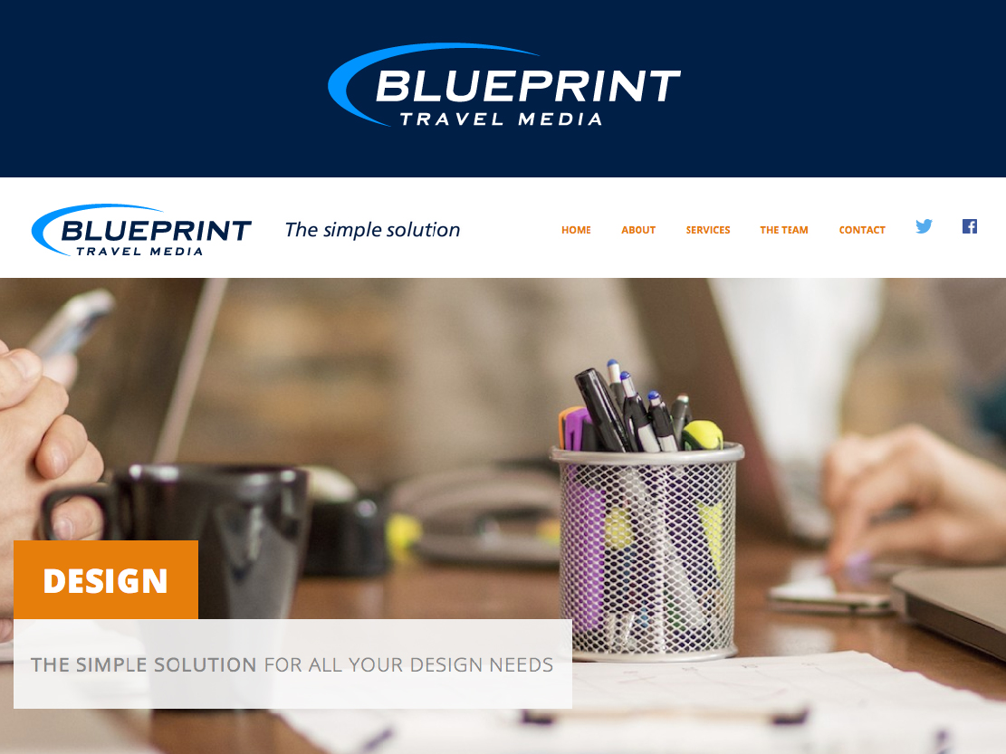 Logo Design by Dizinesoft for Blueprint Travel Media | Design #9573127