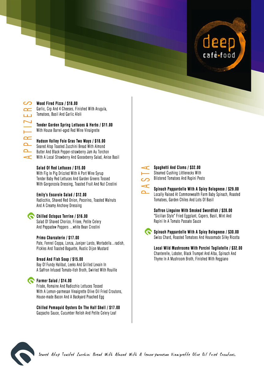 Menu Design by ADEX for this project | Design #2090837