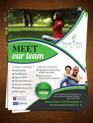 Flyer Design by creative.bugs for The Foot Clinic | Design: #9581038