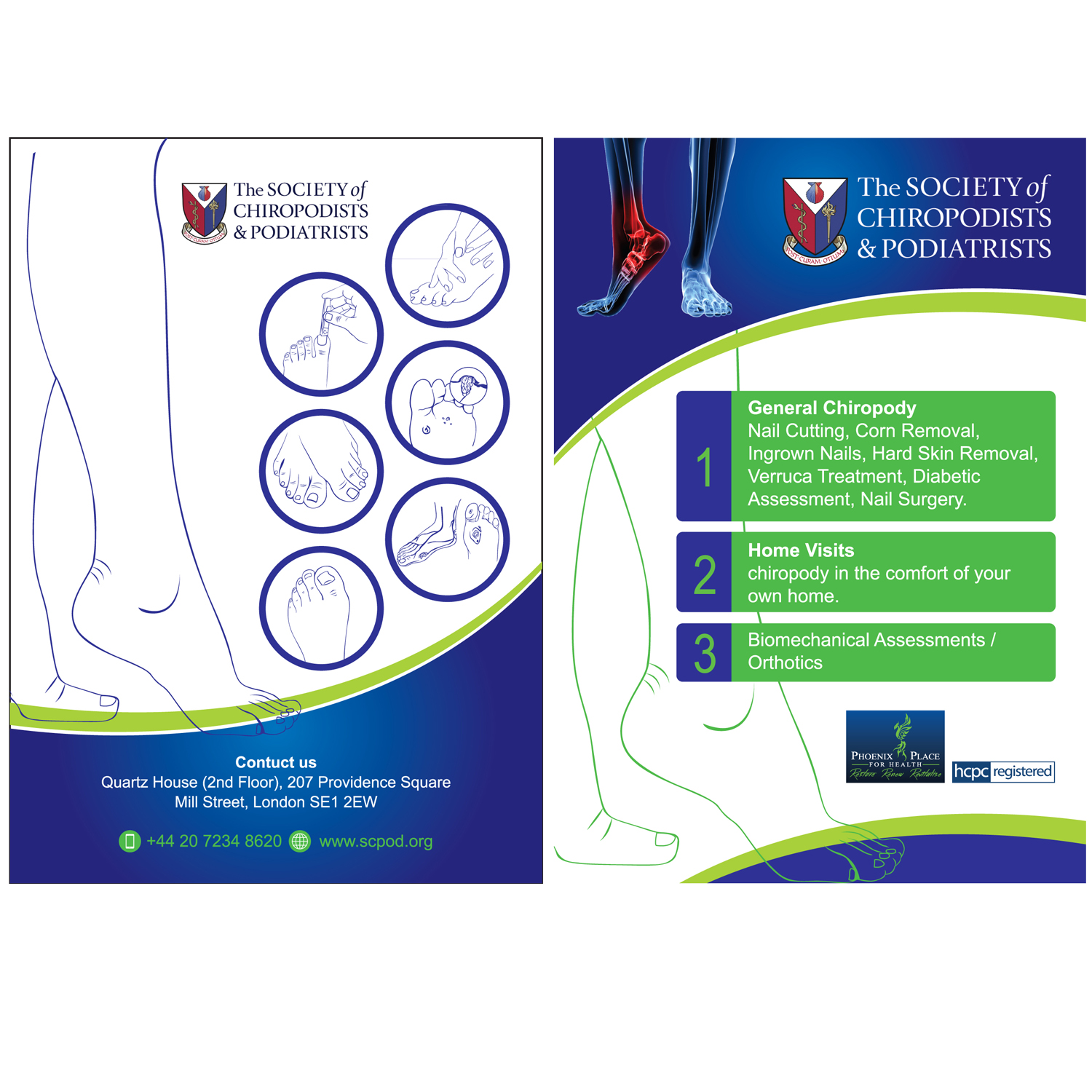 Flyer Design by amicableraju for The Foot Clinic | Design #9599968