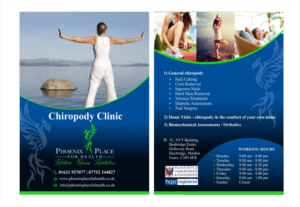 Diseño de Flyer por IneseRo para The Foot Clinic | Diseño #9600035