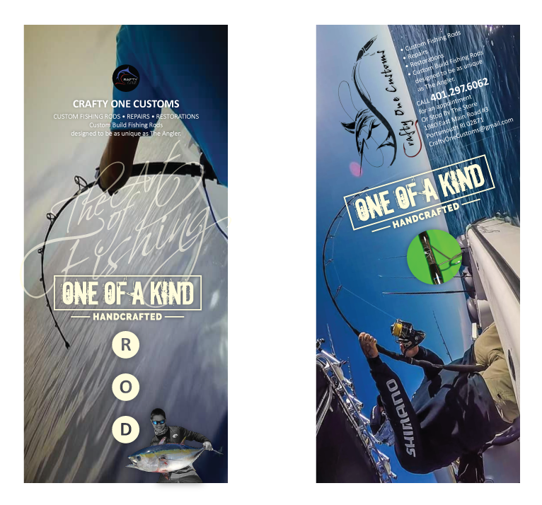 Diseño de Flyer por Simon Hon para CraftyOneCustoms LLC | Diseño #9565747