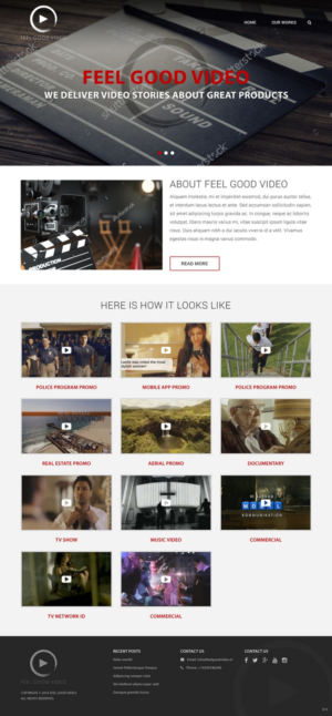 Web Design by pb for this project | Design: #9584395