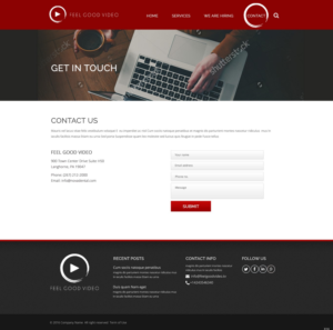 Web Design by pb for this project | Design: #9588488