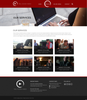 Web Design by pb for this project | Design: #9588489