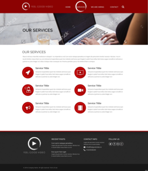 Web Design by pb for this project | Design: #9588490