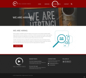 Web Design by pb for this project | Design: #9588491