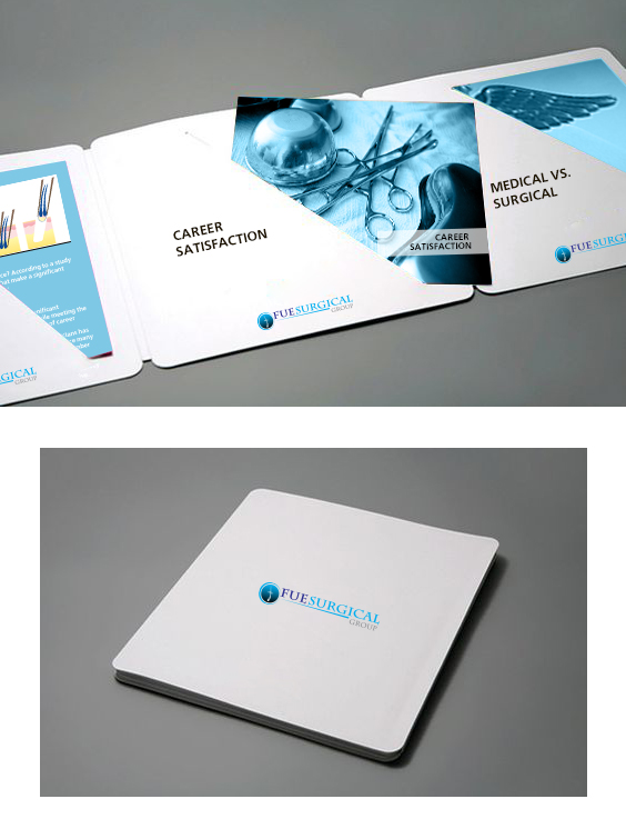 Catalogue Design by Tosha for FUE Surgical Group | Design #9923321