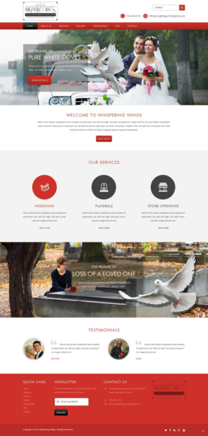 Web Design by pb for this project | Design: #9584689