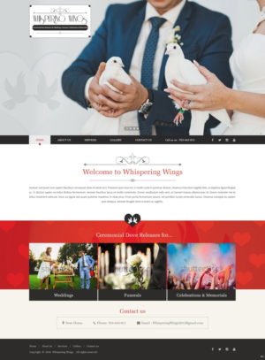 Web Design by pb for this project | Design: #9603098