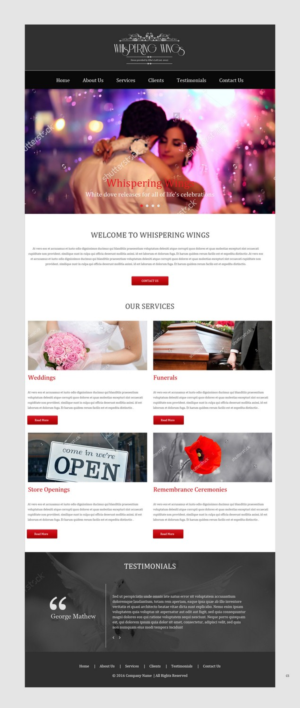 Web Design by pb for this project | Design: #9603099