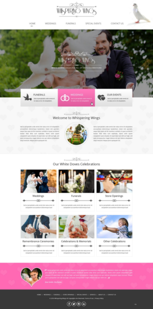 Web Design by pb for this project | Design: #9913004