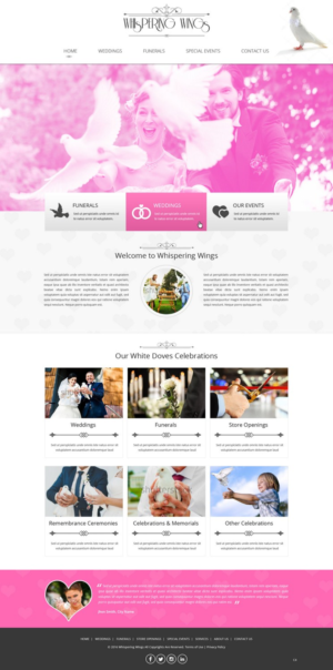 Web Design by pb for this project | Design: #9920619