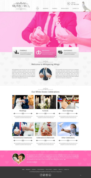 Web Design by pb for this project | Design: #9920620