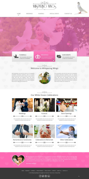 Web Design by pb for this project | Design: #9920621