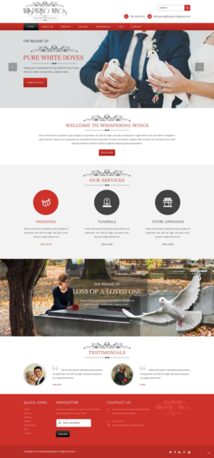 Web Design by pb for this project | Design: #9923644