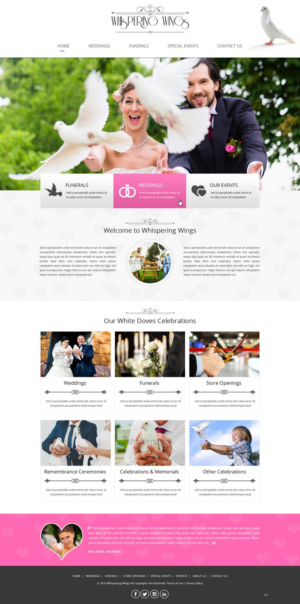 Web Design by pb for this project | Design: #9932575