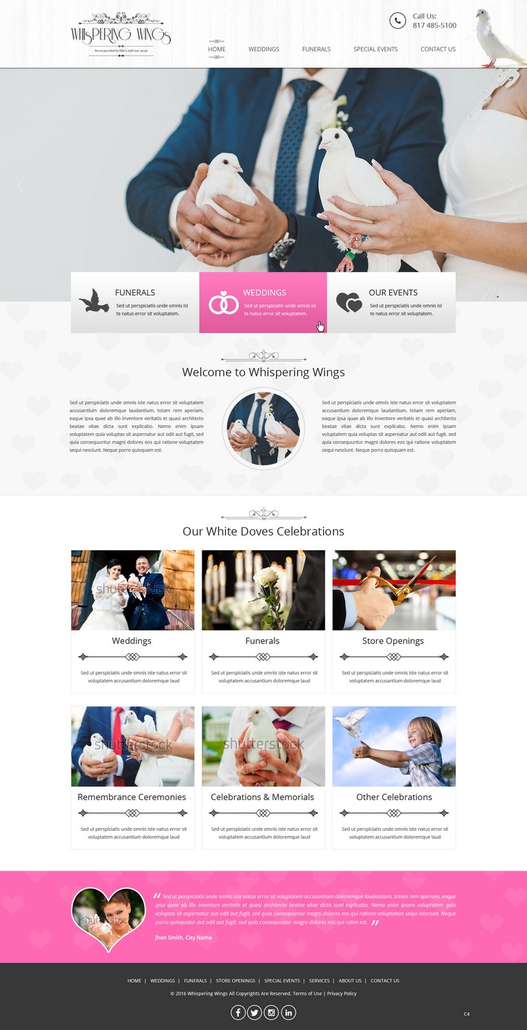 Web Design by pb for this project | Design #9932576