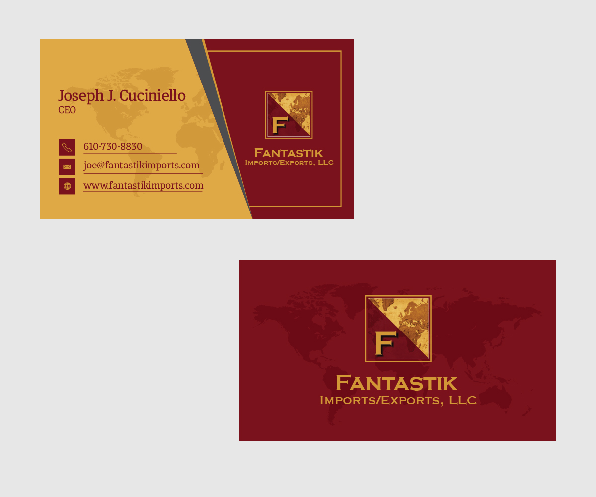 Business Card Design by Deviantstore for this project | Design #9582079