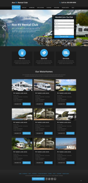 Web Design by pb for this project | Design: #9574037