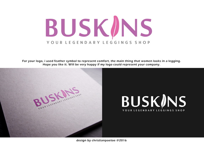 Logo-Design von christianpoetoe für Buskins | Design #9578705