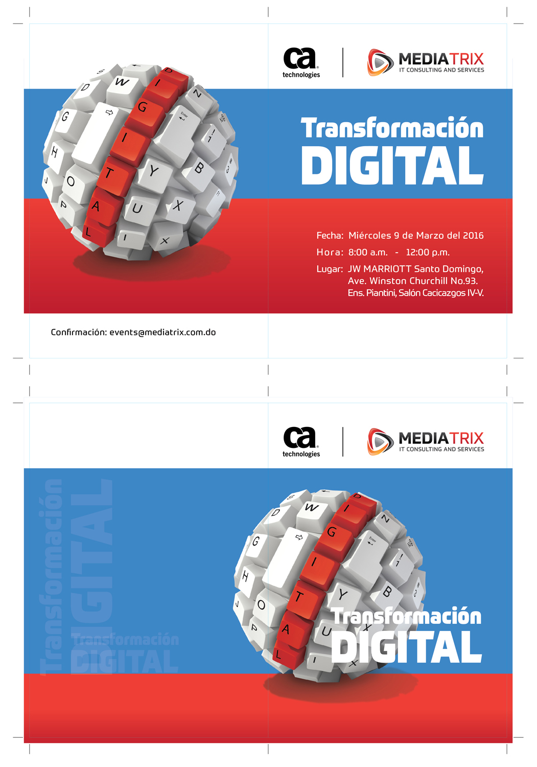 Invitation Design by tuan1968 for Mediatrix, S.R.L. | Design #10032151