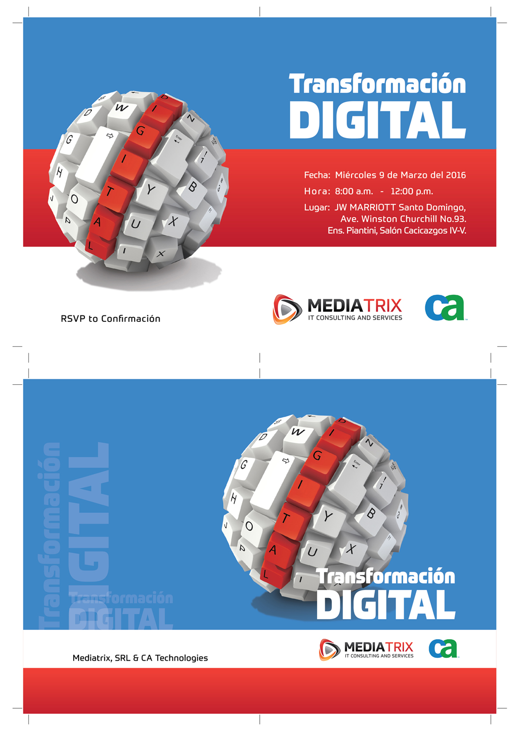 Invitation Design by tuan1968 for Mediatrix, S.R.L. | Design #9941018