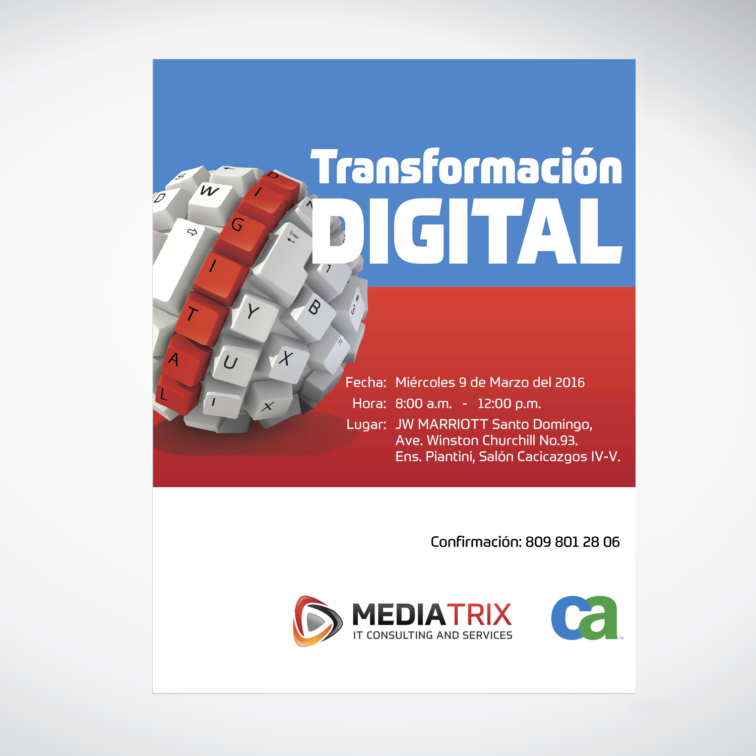 Einladungs-Design von tuan1968 für Mediatrix, S.R.L. | Design #9941800