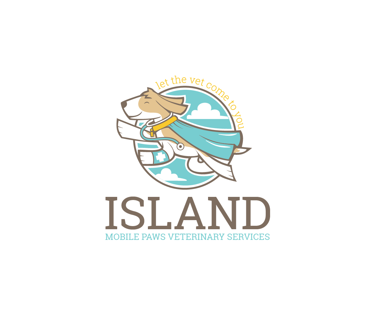 Diseño de Logo por yasha para Island Mobile Paws Veterinary Services | Diseño #9595707