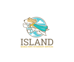 Logo Design by yasha for Island Mobile Paws Veterinary Services | Design: #9680499