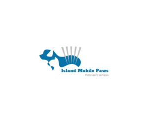 Diseño de Logo por dii para Island Mobile Paws Veterinary Services | Diseño: #9606244