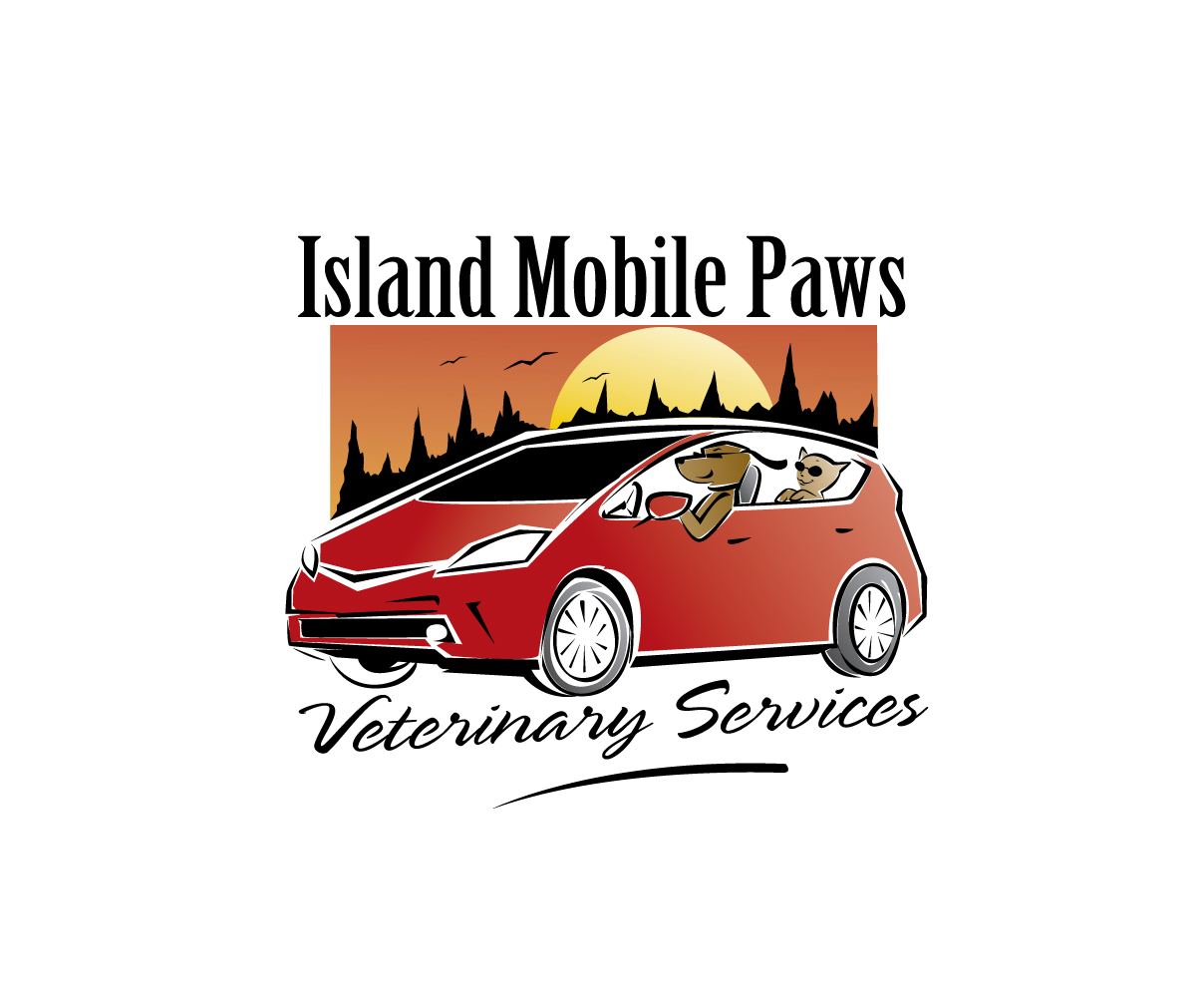 Diseño de Logo por blue eye para Island Mobile Paws Veterinary Services | Diseño #9712805