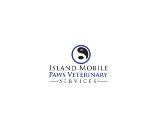 Logo Design by Quadro for Island Mobile Paws Veterinary Services | Design: #9717000