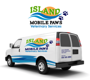 Diseño de Logo por pivotaldesign.biz para Island Mobile Paws Veterinary Services | Diseño: #9572767