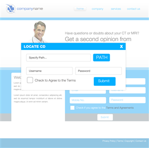 Web Design by Emman Gonzales for Shams+Sheikh%2C+MD%2C+Inc | Design: #2192026