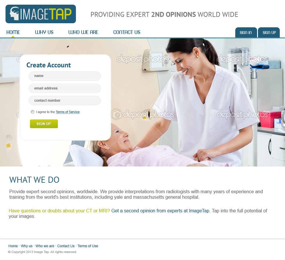 Web Design by jeckx2 for Shams+Sheikh%2C+MD%2C+Inc | Design #2186604