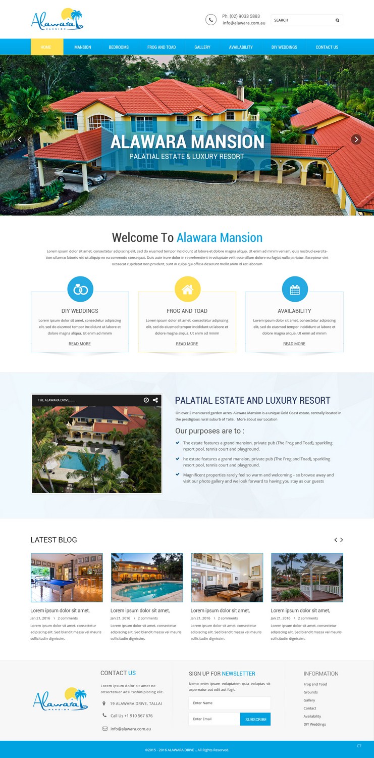 Web Design by pb for Alawara Pty Ltd | Design #9584343
