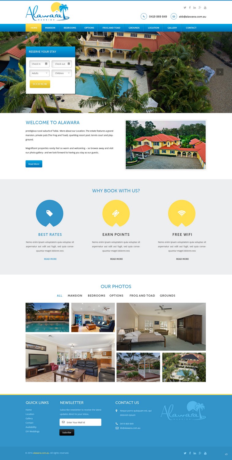 Web Design by pb for Alawara Pty Ltd | Design #9602695