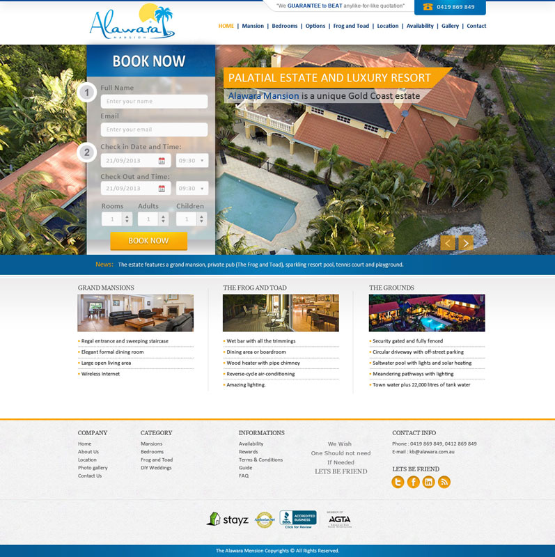 Web Design by JustACreative1 for Alawara Pty Ltd | Design #9580666