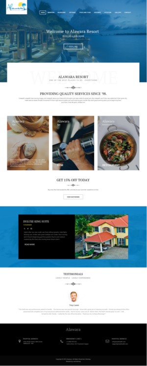 Web Design by lequangkt2015 for Alawara Pty Ltd | Design: #9681487