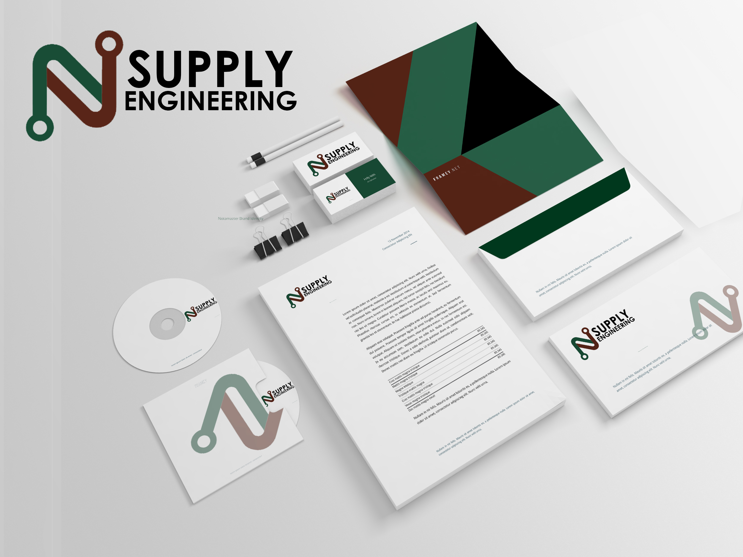 Logo Design by Dina Alaa Eldin for Supply Engineering | Design #9572394