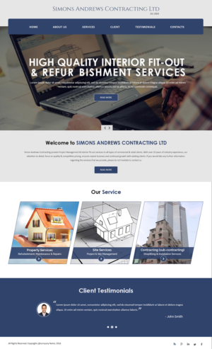 Web-Design von Creations Box 2015 für dieses Projekt | Design: #9604293