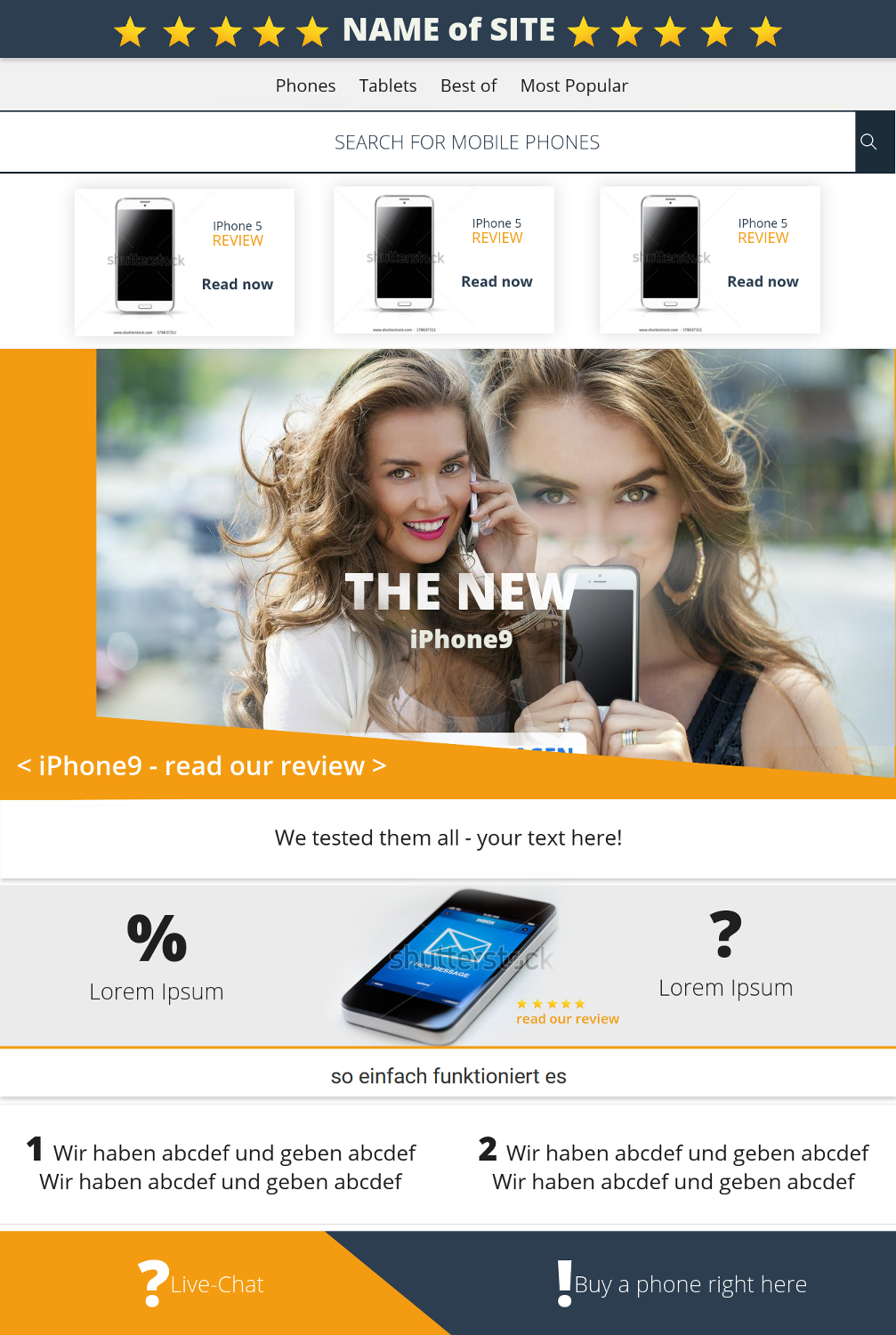 Web Design by neubauer for this project | Design #9592289
