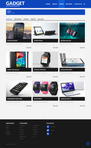 Web Design by nema for this project | Design: #9584903