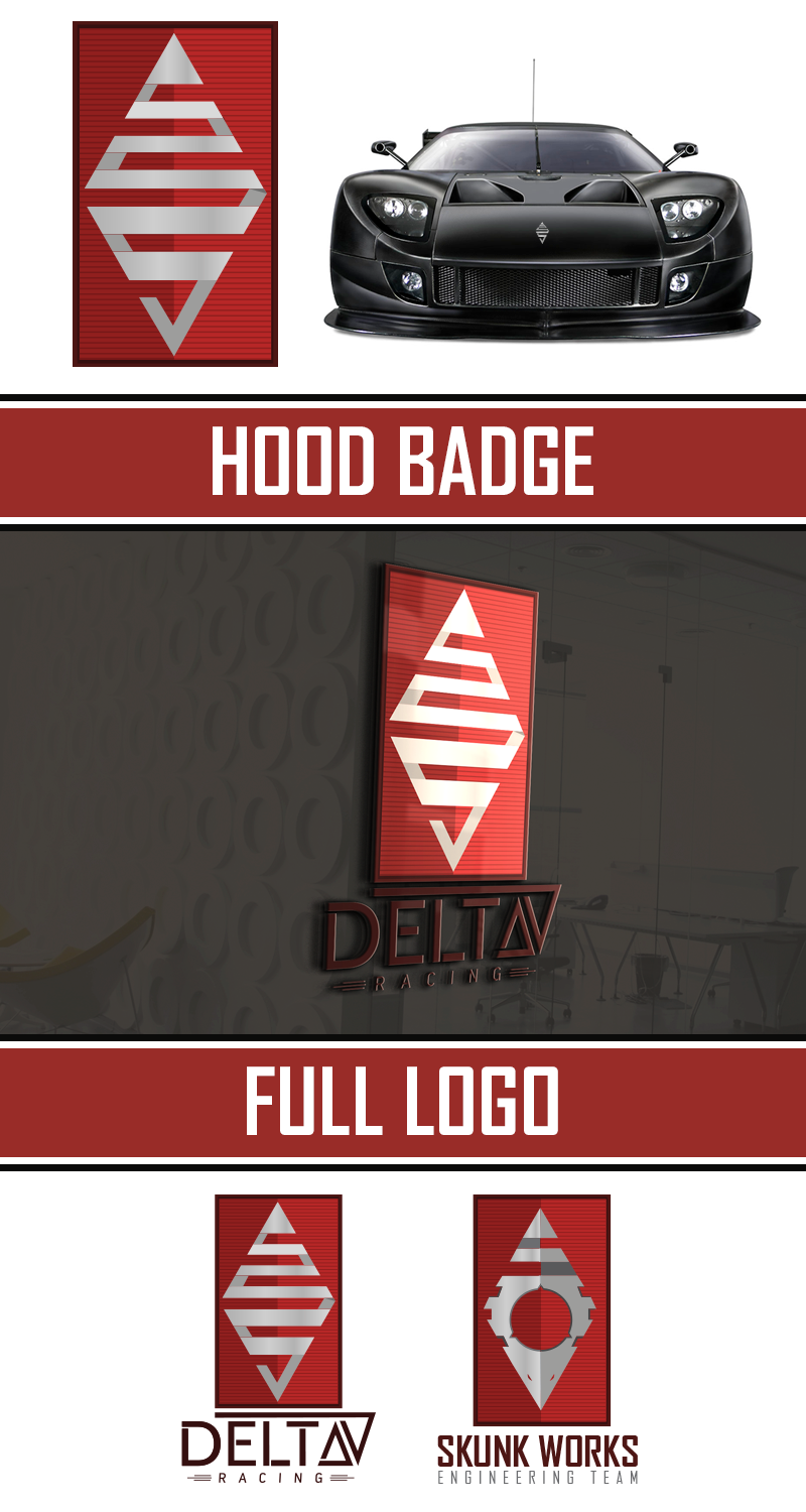 Logo Design by Alume Studio for Delta V Racing | Design #9808618