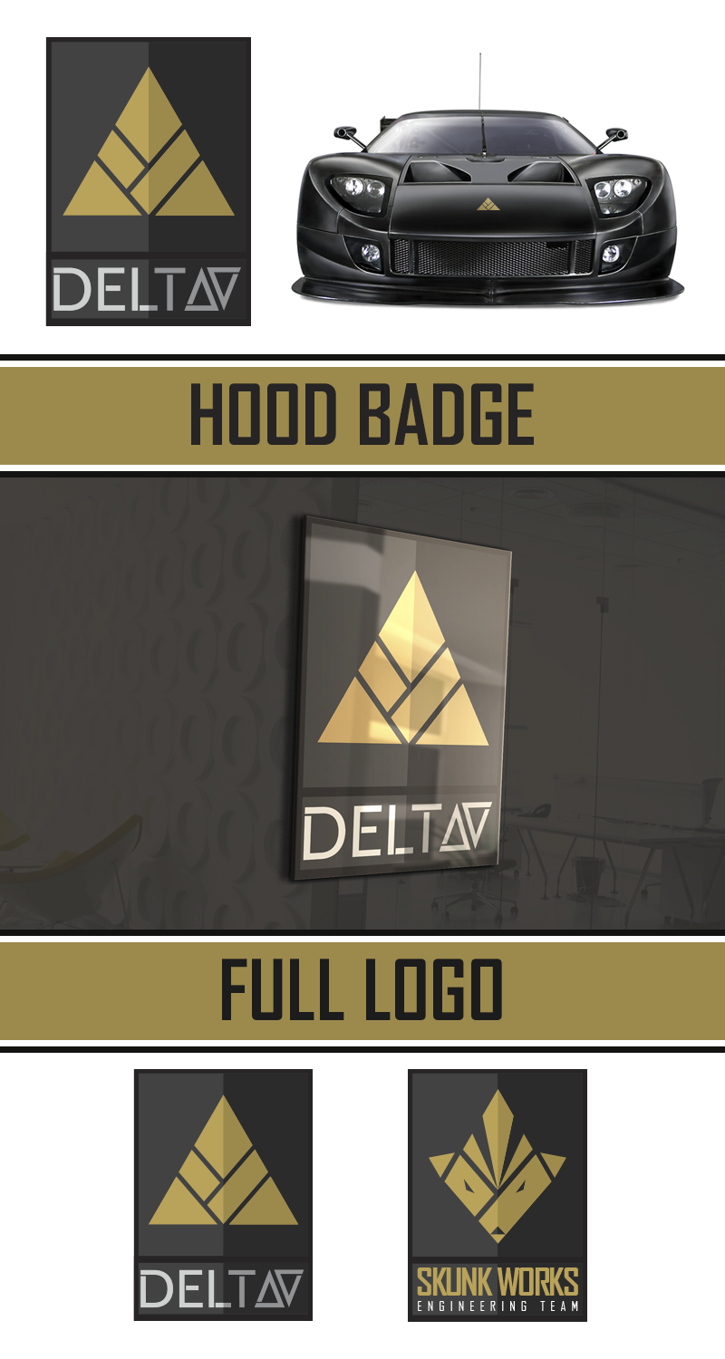 Logo Design by Alume Studio for Delta V Racing | Design #9808637