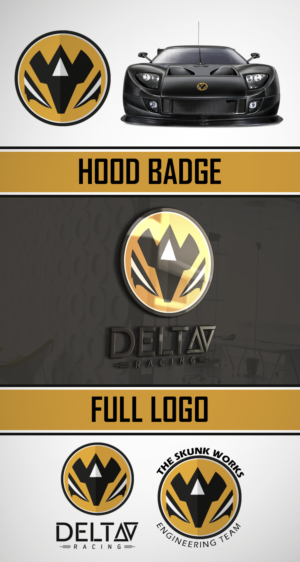 Logo Design by Alume Studio for Delta V Racing | Design #9808712