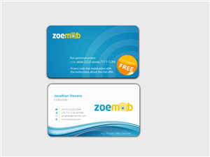 Business card - mobile service