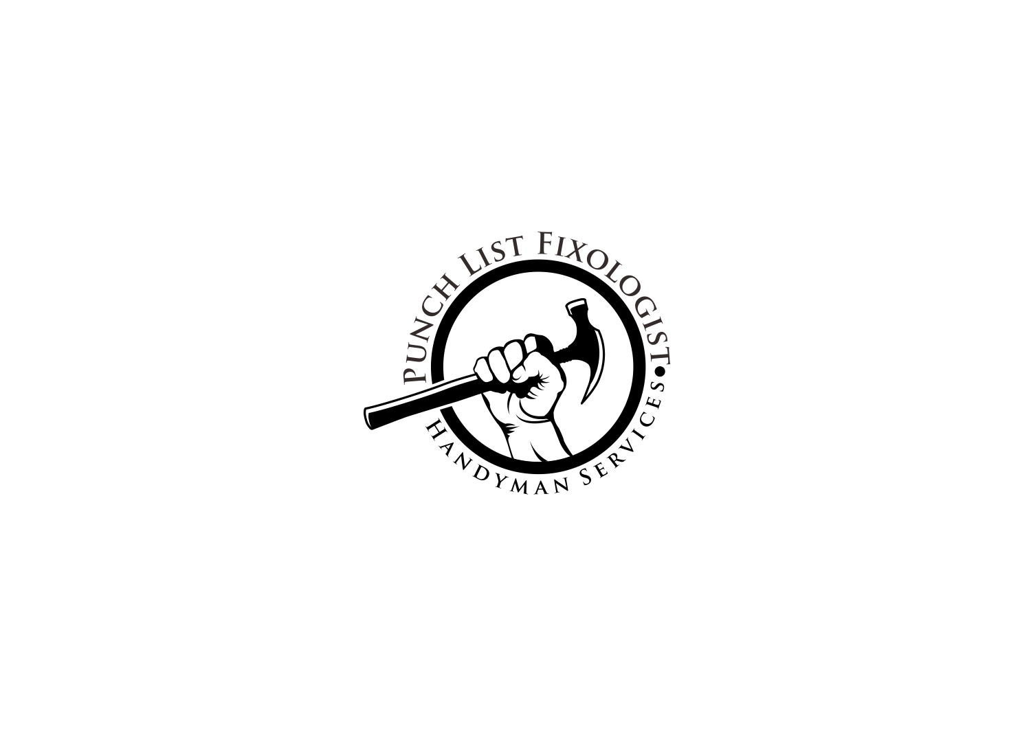 Logo Design by jenggot_merah_ for Punch List Fixologist | Design #9582041